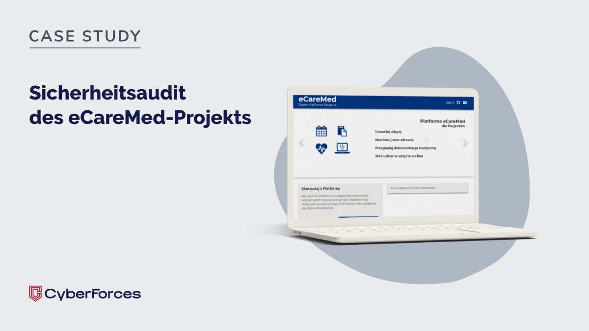Sicherheitsaudit des eCareMed-Projekts