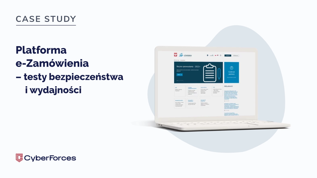 Platforma e-Zamówienia – testy bezpieczeństwa i wydajności